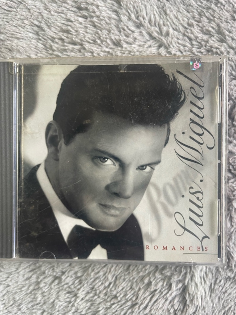 Luis Miguel 'Romances' CD - Black & White Cover